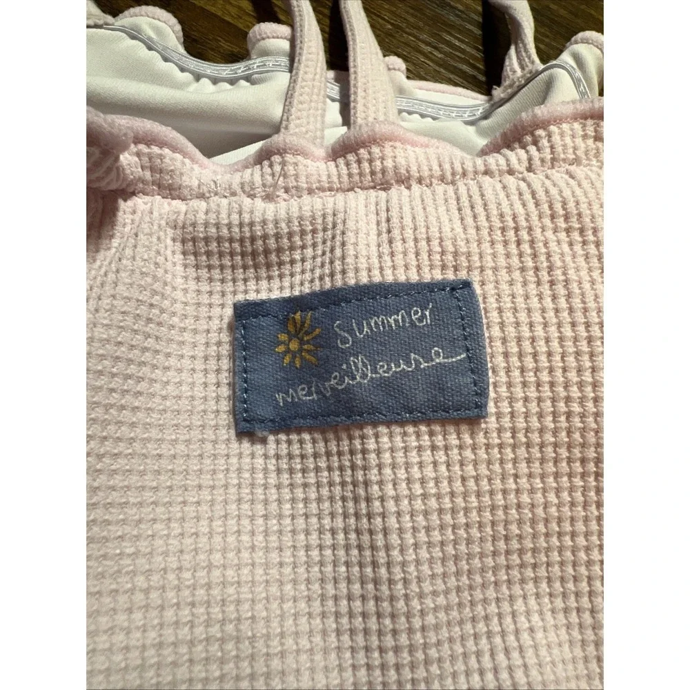 Zara Girls Pink Seahorse Swimsuit Size 12/24 Months NEW One Piece Summer